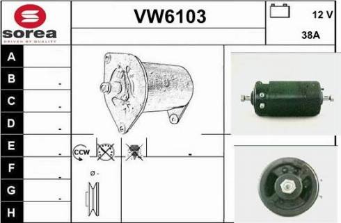 Sera VW6103 - Alternator furqanavto.az