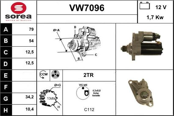 Sera VW7096 - Başlanğıc furqanavto.az