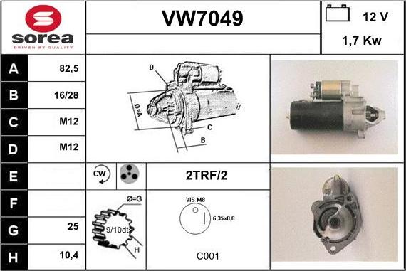 Sera VW7049 - Başlanğıc furqanavto.az