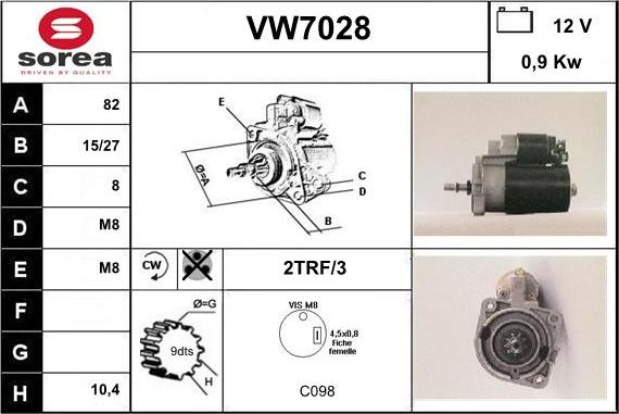 Sera VW7028 - Başlanğıc furqanavto.az