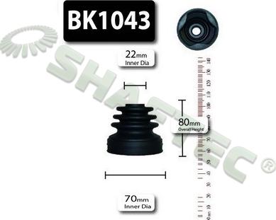 Shaftec BK1043 - Körük, sürücü val furqanavto.az