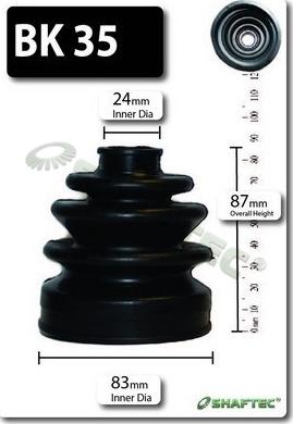 Shaftec BK35 - Körük, sürücü val furqanavto.az