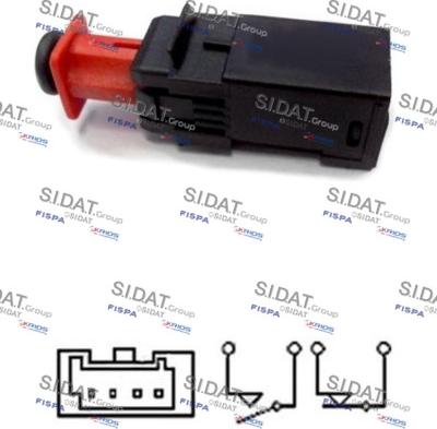 Sidat 5.140080A2 - Əyləc işığı açarı furqanavto.az