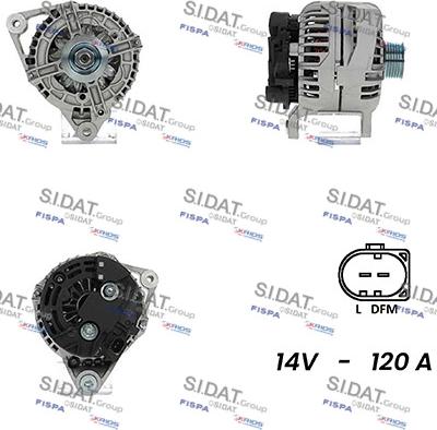 Sidat A12BH0905A2 - Alternator furqanavto.az