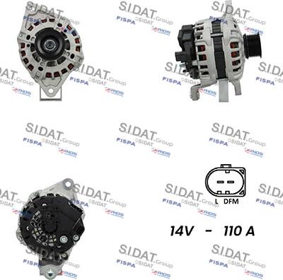 Sidat A12BH0924A2 - Alternator furqanavto.az