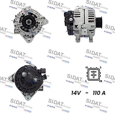 Sidat A12BH0484A2 - Alternator furqanavto.az