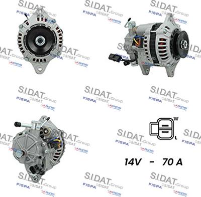 Sidat A12BH0480A2 - Alternator furqanavto.az