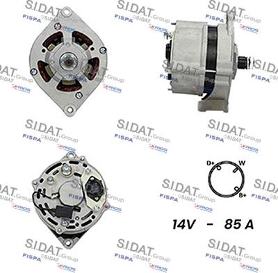 Sidat A12BH0430A2 - Alternator furqanavto.az