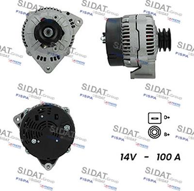 Sidat A12BH0438A2 - Alternator furqanavto.az