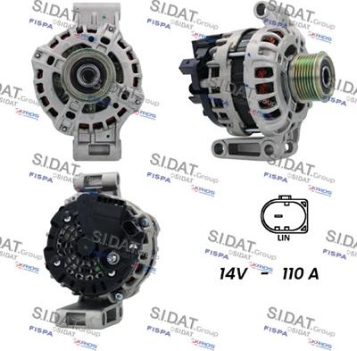 Sidat A12BH0590 - Alternator furqanavto.az