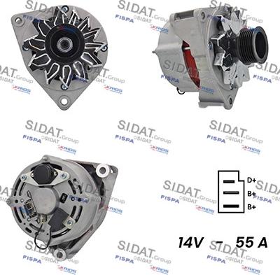 Sidat A12BH0548A2 - Alternator furqanavto.az