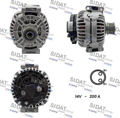 Sidat A12BH0561A2 - Alternator furqanavto.az