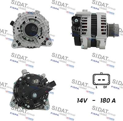 Sidat A12BH0522AS - Alternator furqanavto.az