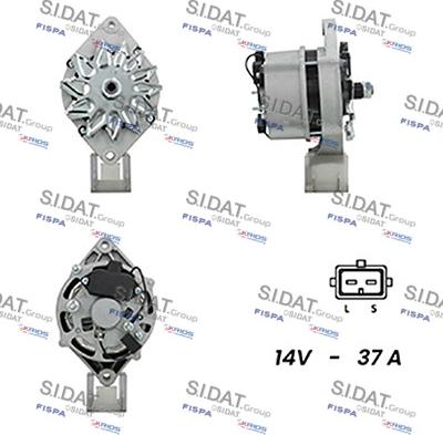 Sidat A12BH0615A2 - Alternator furqanavto.az