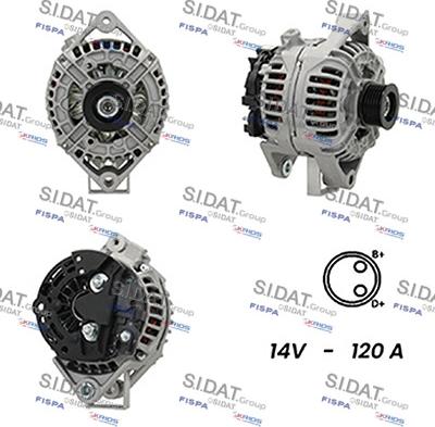 Sidat A12BH0631A2 - Alternator furqanavto.az