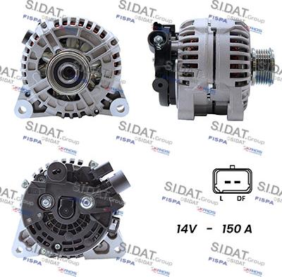 Sidat A12BH0004A2 - Alternator furqanavto.az