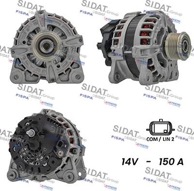 Sidat A12BH0070A2 - Alternator furqanavto.az