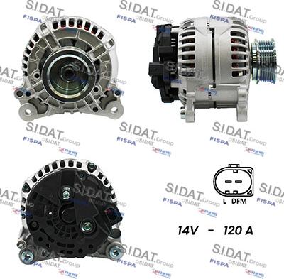 Sidat A12BH0186A2 - Alternator furqanavto.az