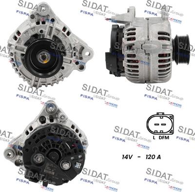 Sidat A12BH0186 - Alternator furqanavto.az