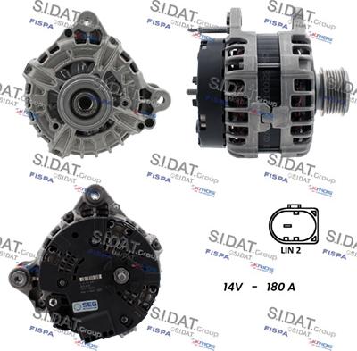 Sidat A12BH0187 - Alternator furqanavto.az