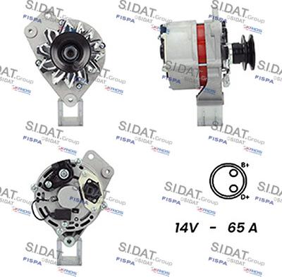 Sidat A12BH0129A2 - Alternator furqanavto.az