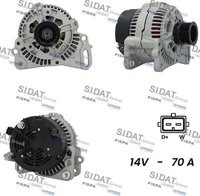 Sidat A12BH0833A2 - Alternator furqanavto.az