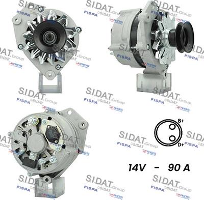 Sidat A12BH0828A2 - Alternator furqanavto.az