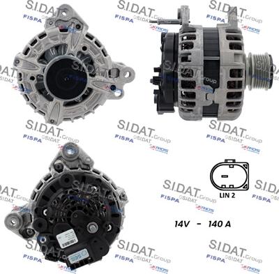 Sidat A12BH0870 - Alternator furqanavto.az