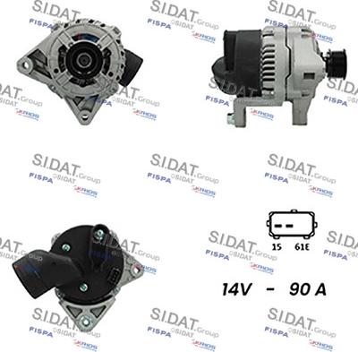 Sidat A12BH0382A2 - Alternator furqanavto.az