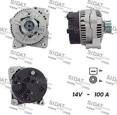 Sidat A12BH0321A2 - Alternator furqanavto.az