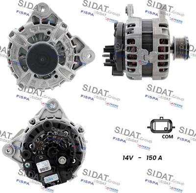 Sidat A12BH0296 - Alternator furqanavto.az