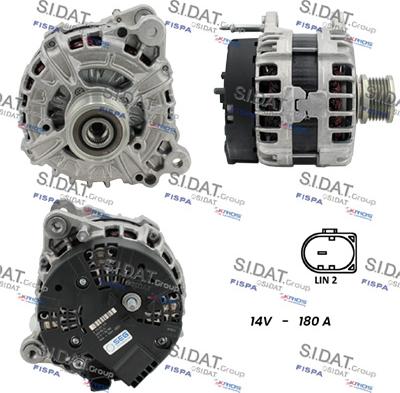 Sidat A12BH0256 - Alternator furqanavto.az