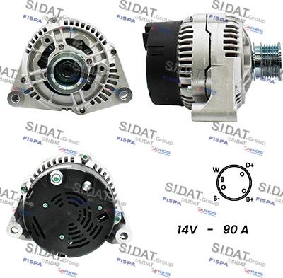 Sidat A12BH0269A2 - Alternator furqanavto.az