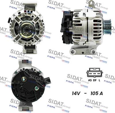 Sidat A12BH0205A2 - Alternator furqanavto.az