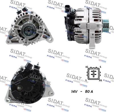 Sidat A12BH0235A2 - Alternator furqanavto.az