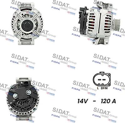 Sidat A12BH0740A2 - Alternator furqanavto.az