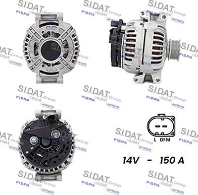 Sidat A12BH0741A2 - Alternator furqanavto.az