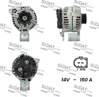 Sidat A12BH0737A2 - Alternator furqanavto.az