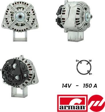 Sidat A12BH1067AS - Alternator furqanavto.az