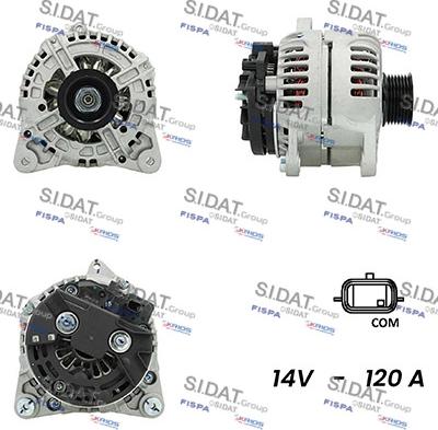 Sidat A12BH1019AS - Alternator furqanavto.az