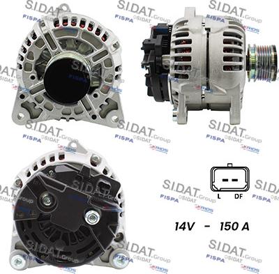 Sidat A12BH1012A2 - Alternator furqanavto.az