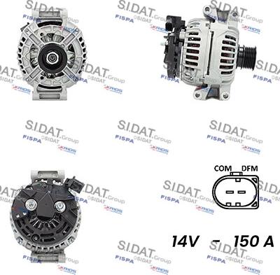 Sidat A12BH1131AS - Alternator furqanavto.az