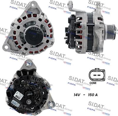 Sidat A12BH1368 - Alternator furqanavto.az