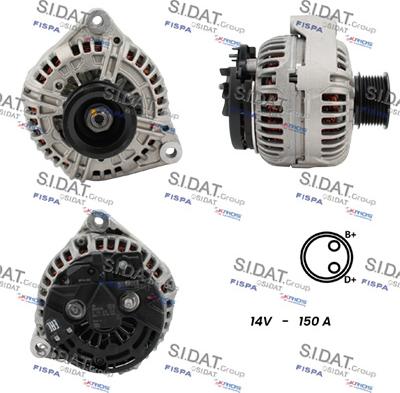 Sidat A12BH1255 - Alternator furqanavto.az