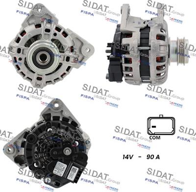 Sidat A12BH1253 - Alternator furqanavto.az