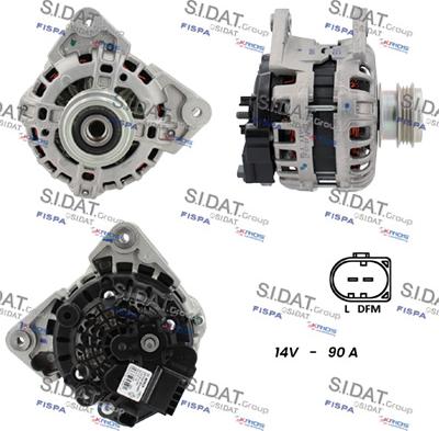 Sidat A12BH1252 - Alternator furqanavto.az