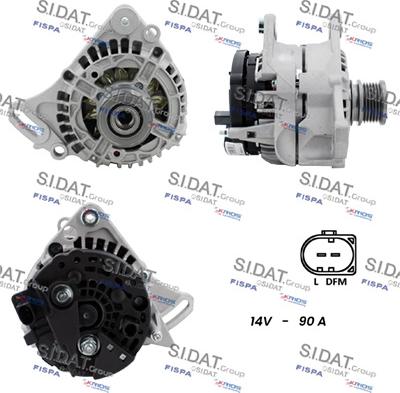 Sidat A12BH1279A2 - Alternator furqanavto.az