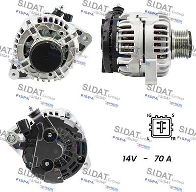 Sidat A12DE0490A2 - Alternator furqanavto.az