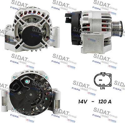 Sidat A12DE0407A2 - Alternator furqanavto.az