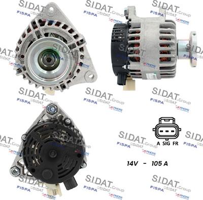 Sidat A12DE0427 - Alternator furqanavto.az